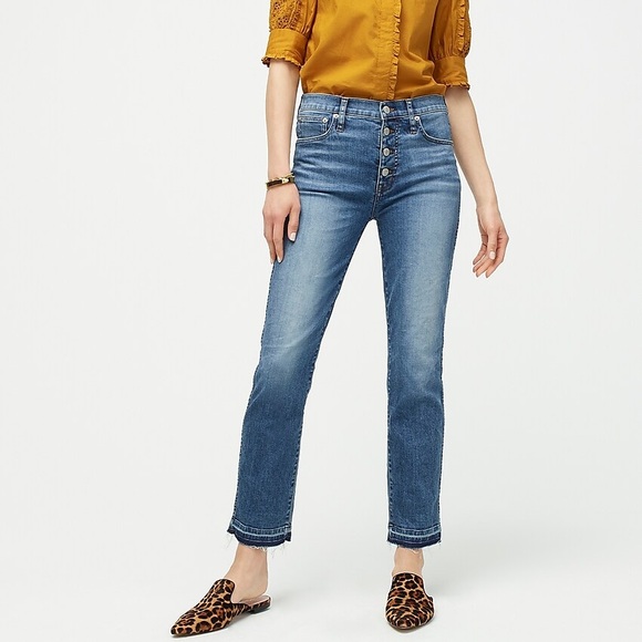 J Crew Vintage Straight Eco Jean Flash 
